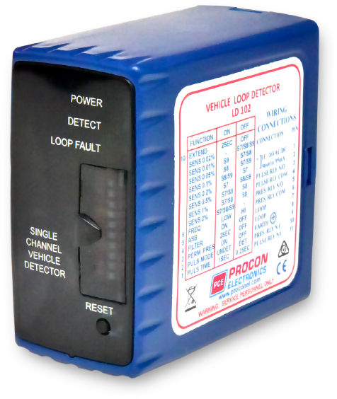 LD100 Single Channel Loop Detector Gate Automation 